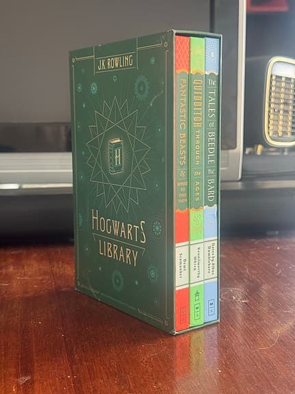 J.K. Rowling Hogwarts Library box
