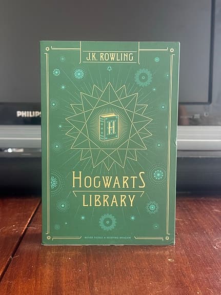 J.K. Rowling Hogwarts Library box