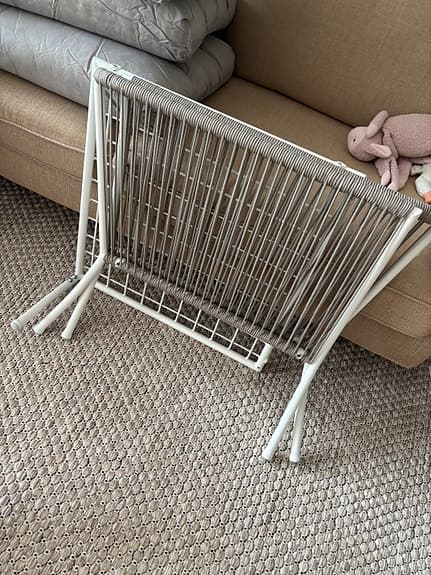 Ikea utemöbler: SEGERÖN hörnsektion + DUVHOLMEN innerkudde