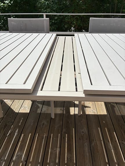 Aluminium trädgårdsbord Eyla från Formlagret