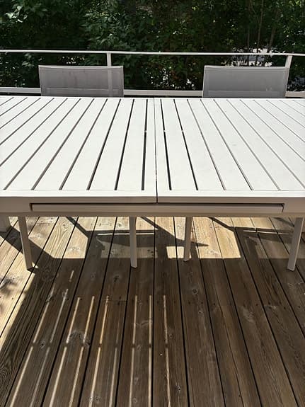 Aluminium trädgårdsbord Eyla från Formlagret