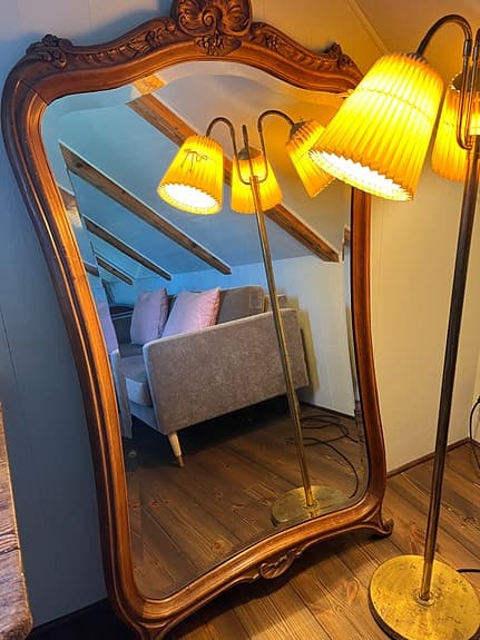 Vintage decorative mirror (92cm x 160cm)