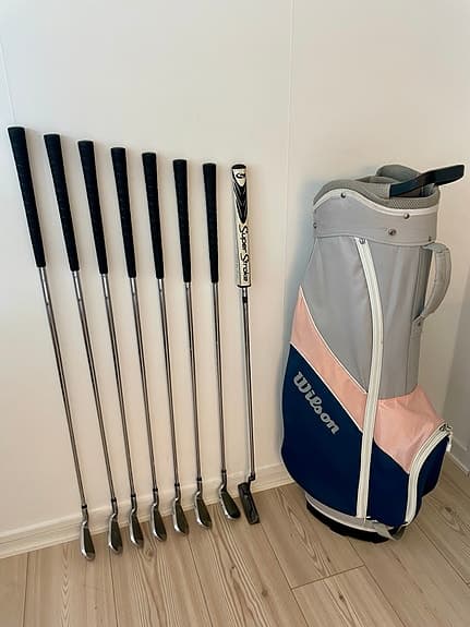 Golfset Dam & Herr