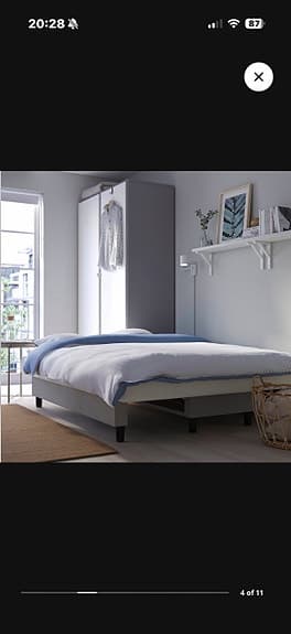 ÄLVDALEN - Bäddsoffa + Jysk Gold madrass 140cm