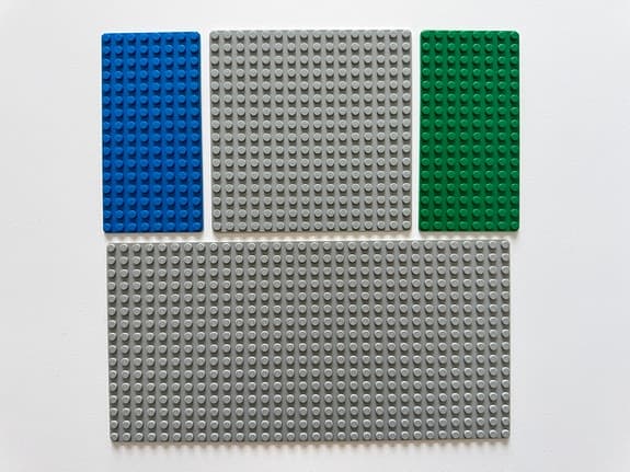 Lego – 4 stycken baseplate