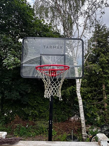 Tarmak basketställning med hjul för utomhusbruk