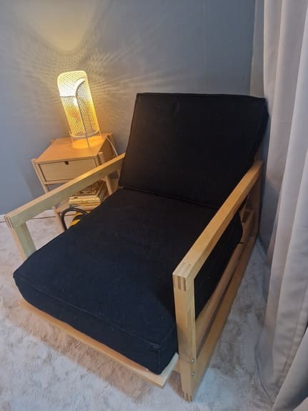 Gungstol fåtölj IKEA "Lillberg"