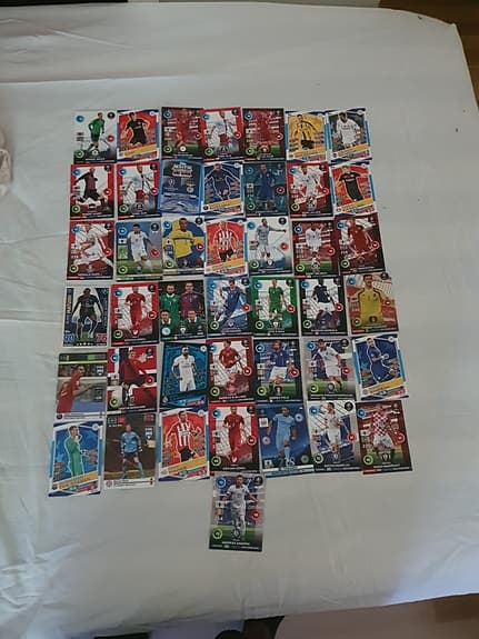Panini FIFA 365 fotbollskort samling