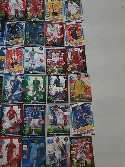 Panini FIFA 365 fotbollskort samling