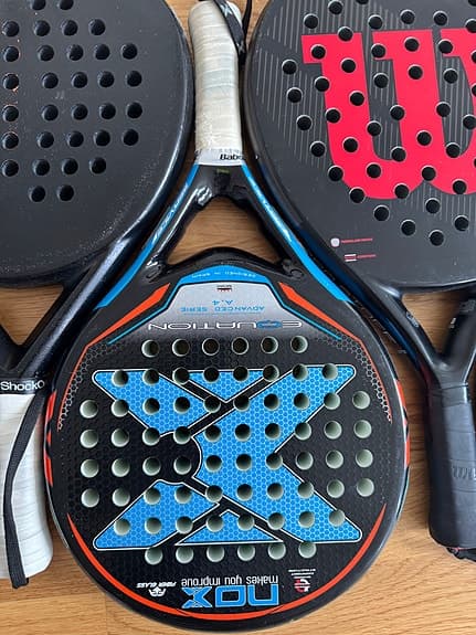 Babolat, Wilson m.fl. padelracketar paket
