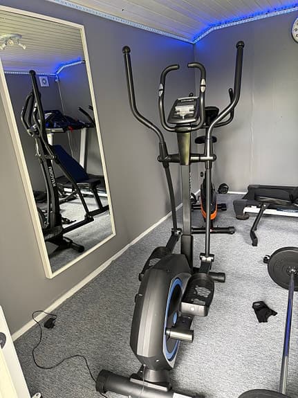 Sportop Crosstrainer svart/blå