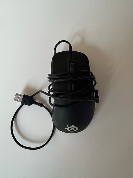 SteelSeries datormus svart USB