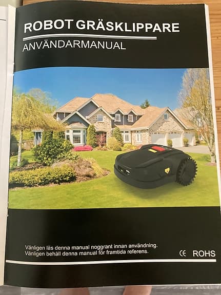 Robotgräsklippare