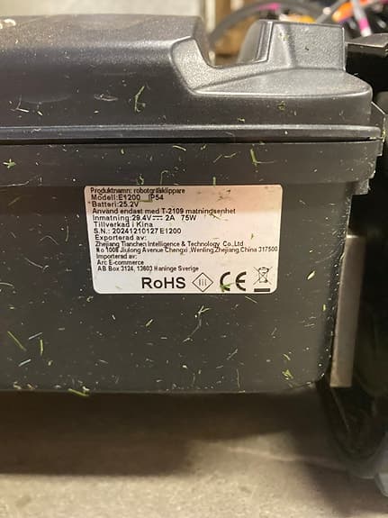 Robotgräsklippare