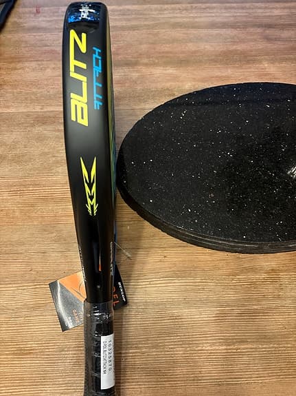 Dunlop Blitz Attack padelracket svart/blå/gul