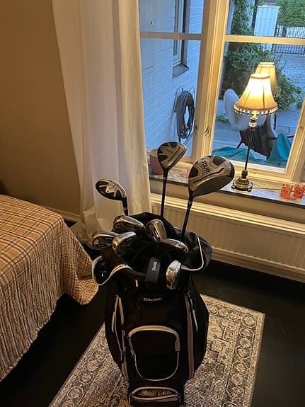 Golfklubbor & resetui