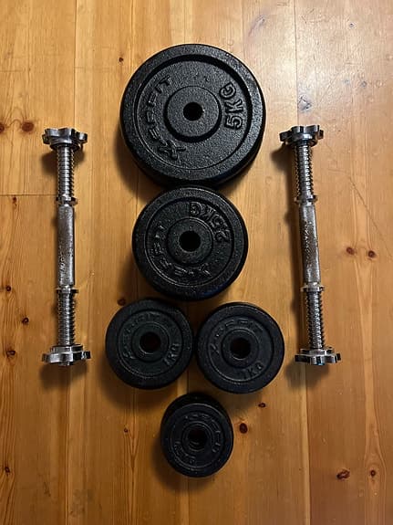 Hantelset från gorillasports