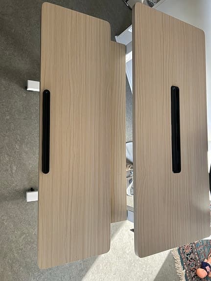Höj och sänkbar bord - MANUELL