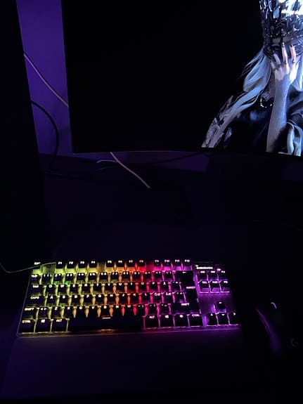 SteelSeries Apex Pro TKL Gen 3 RGB & Logitech G Pro X Superlight 2 trådlös