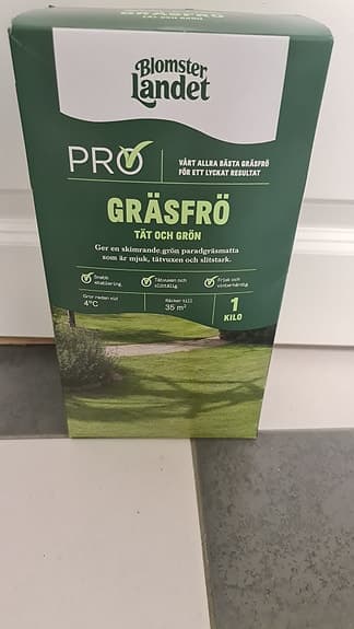 Gräsfrö Tät och grön, PRO, 1kg