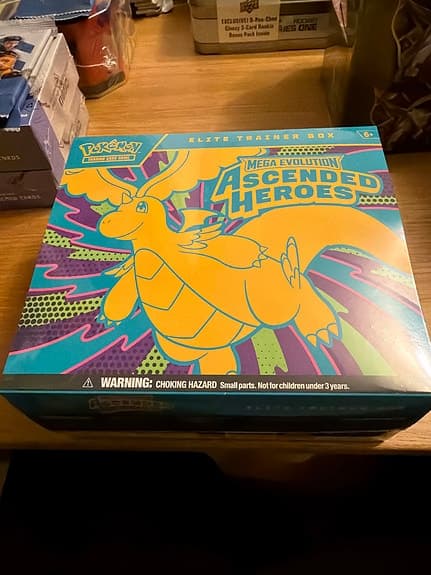 Pokemon Mega Evolution Ascended Heroes spelbox