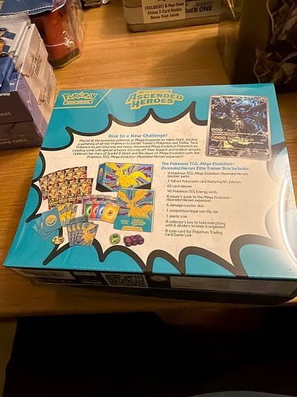 Pokemon Mega Evolution Ascended Heroes spelbox
