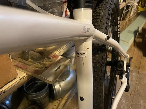 Ny mountainbike White 27 tum