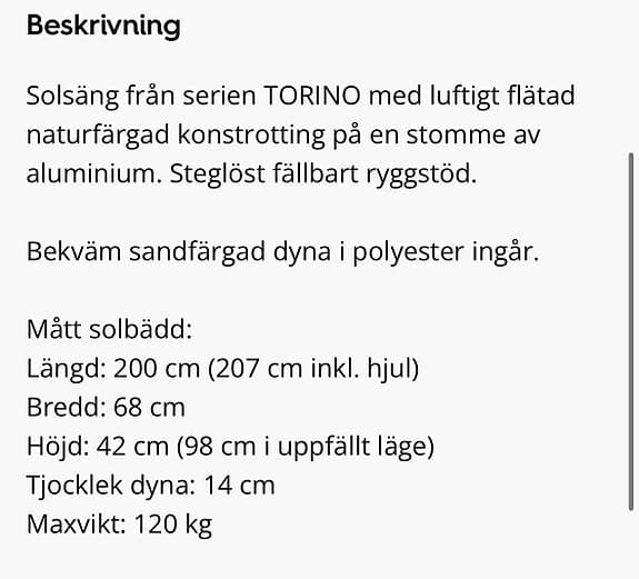 Solbädd/solsäng