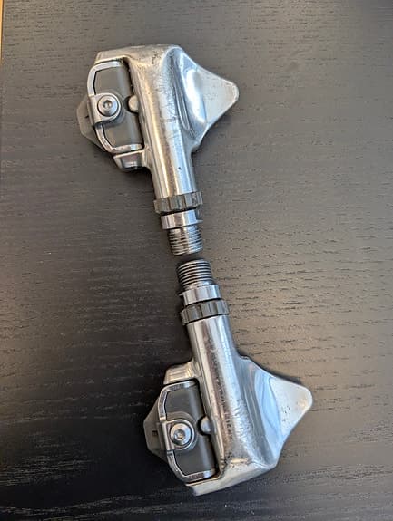 Vintage Shimano Dura-Ace cykelpedaler SPD