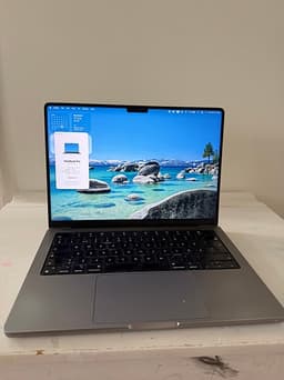 MacBook Pro 14” (2021) M1 Pro, 32 GB RAM, 1 TB SSD