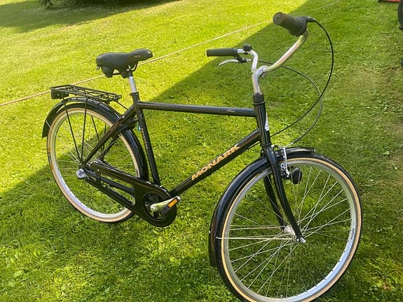 Monark herrcykel 28" ram 51 cm svart