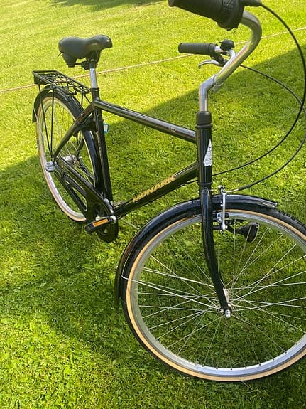 Monark herrcykel 28" ram 51 cm svart
