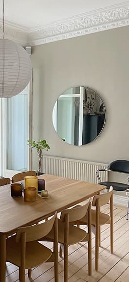 Rund spegel från House Doctor 110 cm diameter