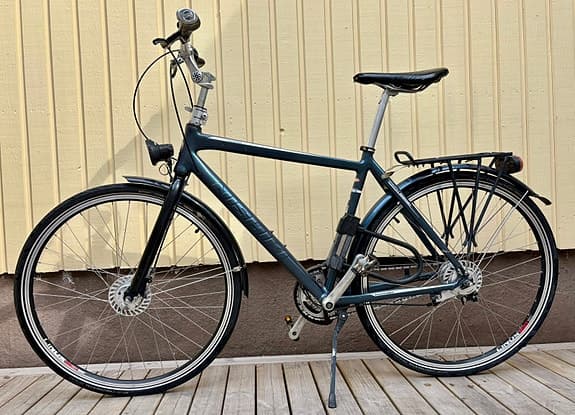 Nishiki 608 herrcykel Shimano 8 vxl nav, rullbromsar fram, bak