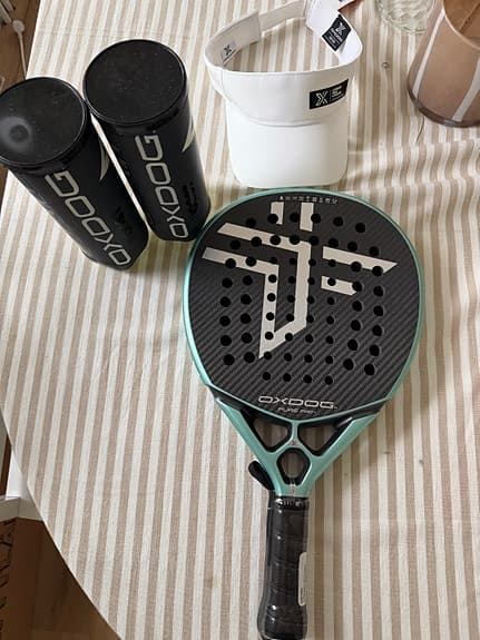 Oxdog padelracket svart/turkos