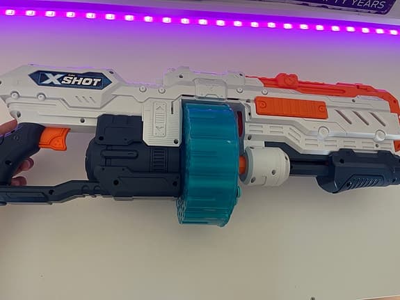 Nerf X-Shot leksakspistol vit/orange