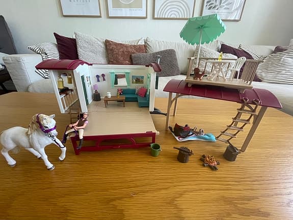 Schleich husbil med takterrass