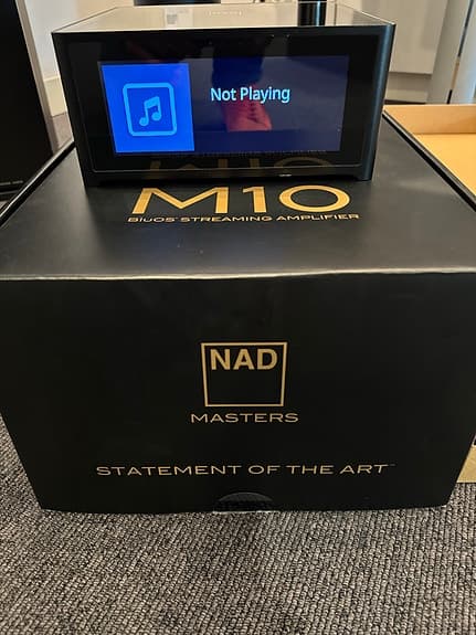 NAD M10 V1  Bluesound streaming förstärkare.