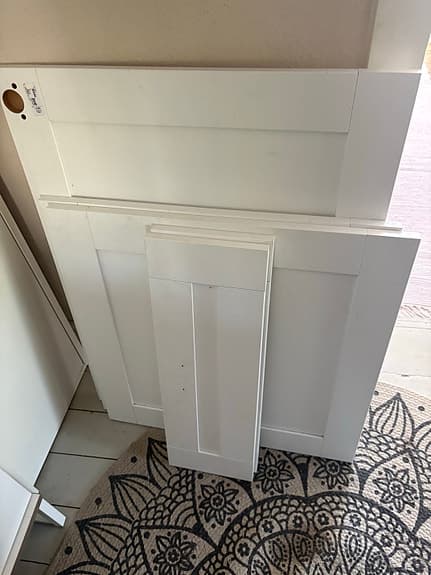 Vita köksluckor från IKEA - SÄVEDAL