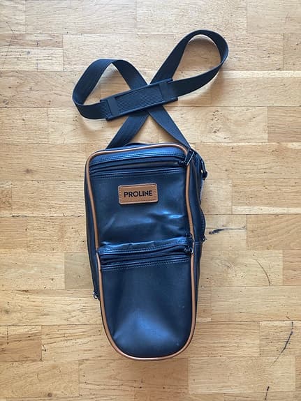 Vintage kamera/videokameraväska med axelrem, av Proline
