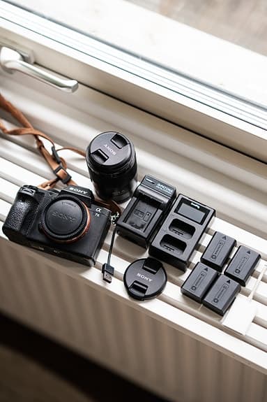 Sony Alpha 7ii + Sony FE 35 mm f/1.8 + paket