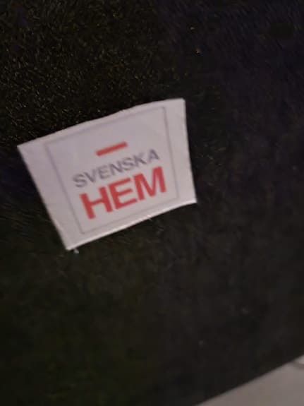Mio säng med gavel 90x200 svart