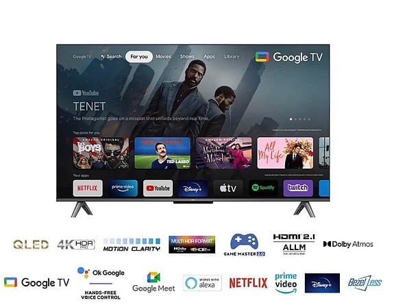 TCL QLED 4K UHD Smart TV - 120Hz