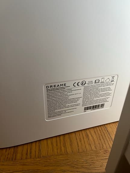 Dreame  x40 Ultra robotdammsugare med tömningsstation vit