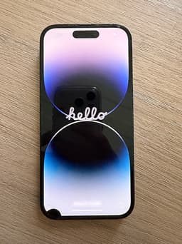 Apple iPhone 14 Pro 256 GB svart