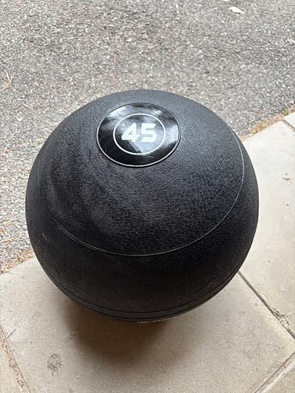 Thor slam ball 45 kg svart