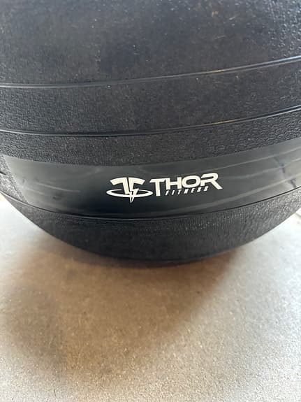 Thor slam ball 45 kg svart