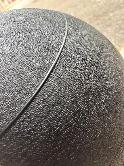 Thor slam ball 45 kg svart