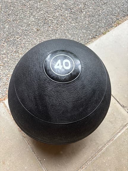 Thor slam ball 40 kg svart