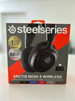 SteelSeries Arctis Nova 5 Wireless gamingheadset svart